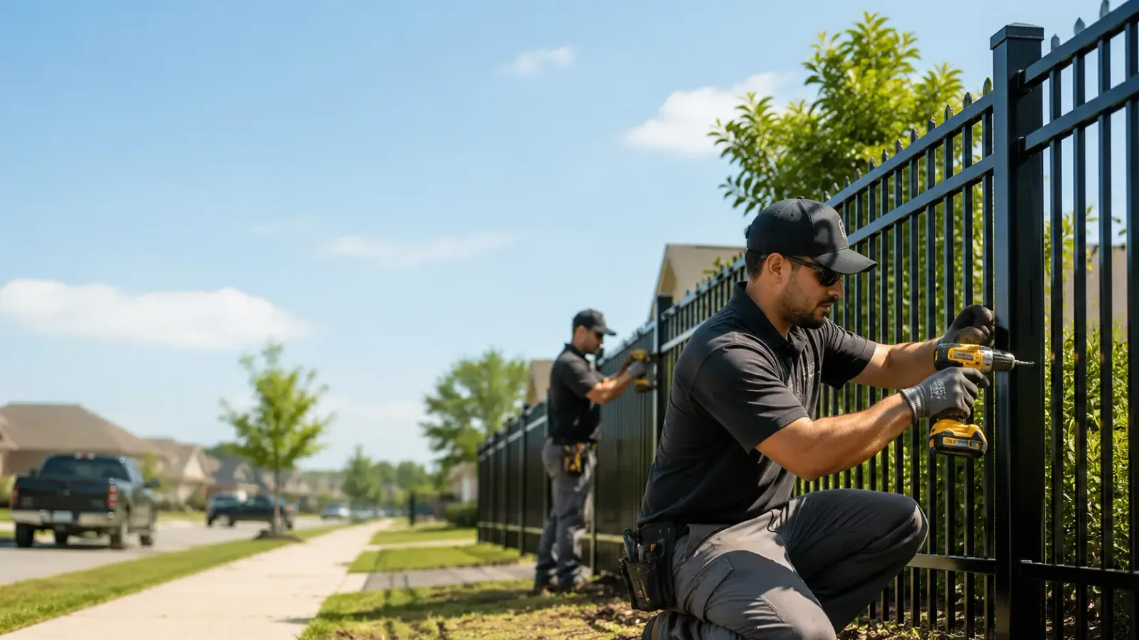 Metal Fence Installation in Dillwyn, VA